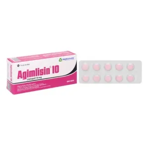 Agimlisin 10mg Agimexpharm - Thuốc Điều Trị Tăng Huyết Áp, Suy Tim An Toàn